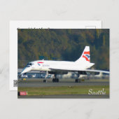 クルーズ船からアラスカ氷河 ポストカード (正面/裏面)