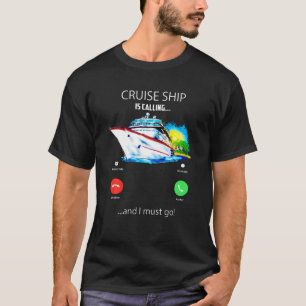 クルーズ船が呼び出している私はTeeクルージング Tシャツ