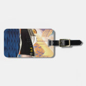 クルーズ船といかり ラゲッジタグ (正面横)