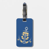 クルーズ船といかり ラゲッジタグ (裏面縦)