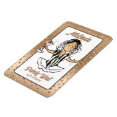 クルーズ船の女の子の休暇のドアのために マグネット (左側)