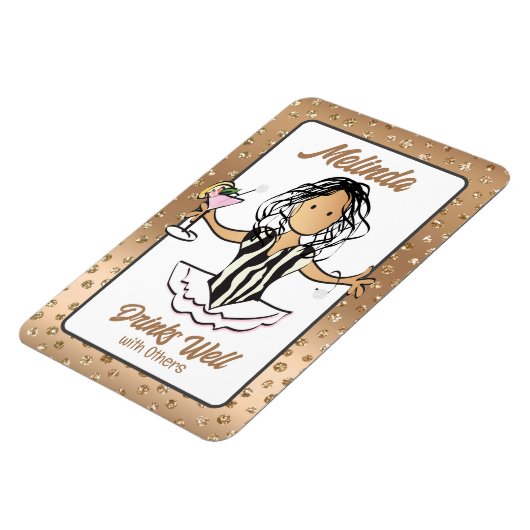 クルーズ船の女の子の休暇のドアのために マグネット (左側)