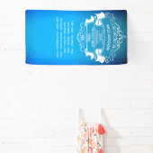 クルーズ船の旅行先デコールドアの看板 横断幕 (インサイチュ)