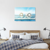 クルーズ船の欄干 キャンバスプリント (インサイチュ (寝室))