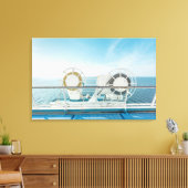 クルーズ船の欄干 キャンバスプリント (インサイチュ (リビング))