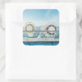 クルーズ船の欄干 スクエアシール (バッグ)