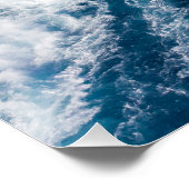 クルーズ船の航跡 ポスター (コーナー)