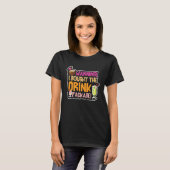 クルーズ船アクセサリー 飲み物パッケージを購入しました Tシャツ (正面フル)