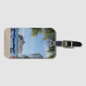 クルーズ船アクリル製荷物タグ ラゲッジタグ (正面横)