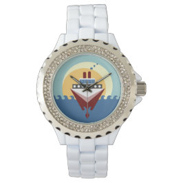 クルーズ船アートウォッチ 腕時計