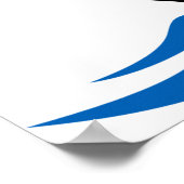 クルーズ船オン海波航海の旅行 ポスター (角)