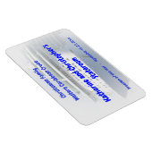 クルーズ船カメオカスタム州ドアマーカー マグネット (右側)