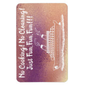 クルーズ船キャビン金ゴールドドアマーカーおもしろい マグネット (縦)