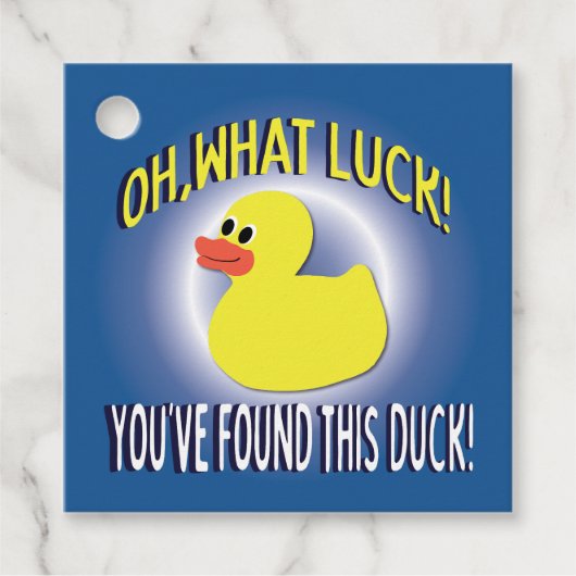 クルーズ船ダック保またはゲームを隠す フェイバータグ (正面)