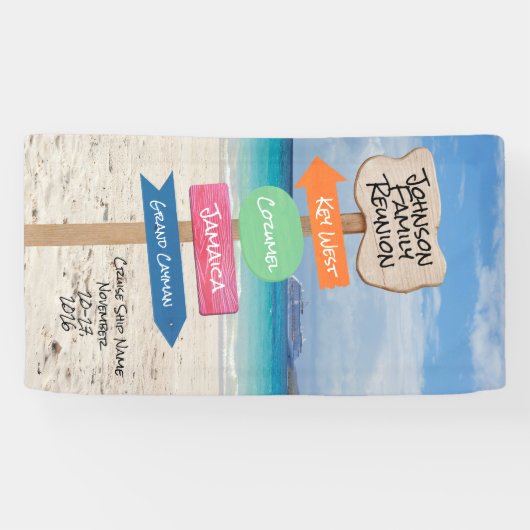 クルーズ船デコカスタムアクルーズドア – 4ポート 横断幕 (横)