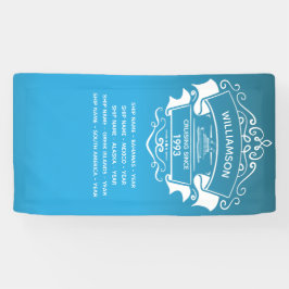 クルーズ船デコードアサインモノグラム 横断幕