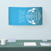 クルーズ船デコードアサインモノグラム 横断幕 (トレードショー)