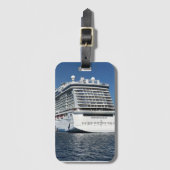 クルーズ船ノルウェーブリストラベルラゲッジタグ ラゲッジタグ (正面縦)