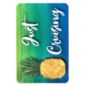 クルーズ船パイナップル州の客室のドアの看板 マグネット (縦)