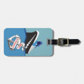 クルーズ船パーソナライズされた旅行 ラゲッジタグ (正面横)