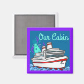 クルーズ船パーティーハットステートルームドアマーカー マグネット (正面/裏面)