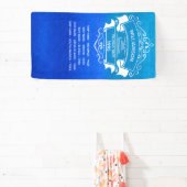 クルーズ船ブルートラベルトリップドモノグラムのア 横断幕 (インサイチュ)