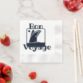 クルーズ船ボンボヤージュ 縁ありカクテルナプキン (インサイチュ)