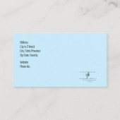 クルーズ船ミュージシャンキーボードビーチ 名刺 (裏面)