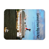 クルーズ船写真付きフレキシブル磁石 マグネット (横)