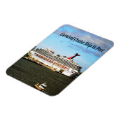 クルーズ船写真付きフレキシブル磁石 マグネット (左側)