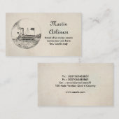 クルーズ船名刺 名刺 (正面/裏面)