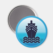 クルーズ船客室ステートルームドアマーカー マグネット (正面/裏面)