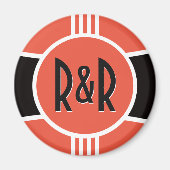 クルーズ船客室ステートルームドアマーカーFInder Mag マグネット (正面)