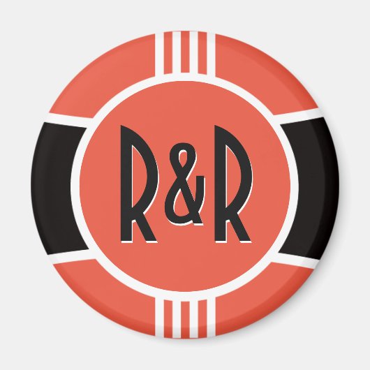 クルーズ船客室ステートルームドアマーカーFInder Mag マグネット (正面)