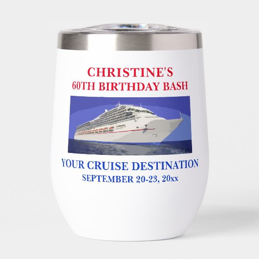 クルーズ船誕生日バケーショントラベルファン (正面)