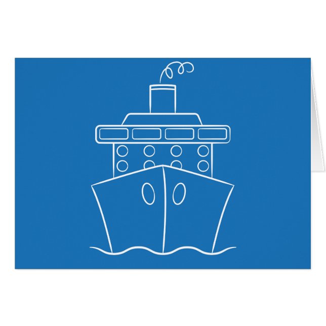 クルーズ船 (正面横)