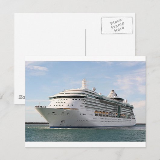 クルーズ船5 ポストカード (正面/裏面)