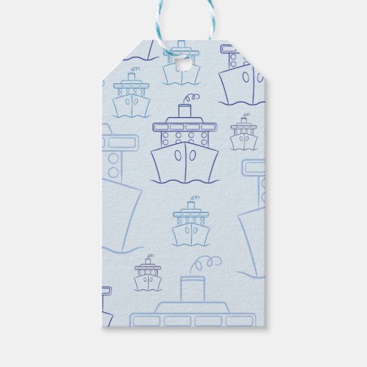 クルーズ船 ギフトタグ (正面)