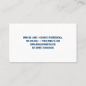 クルーズ船 | サンセットバケーション 名刺 (裏面)