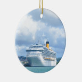 クルーズ船 セラミックオーナメント (右)