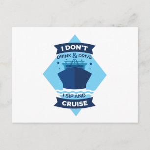 クルーズ船 ポストカード