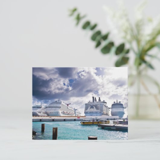クルーズ船 ポストカード (スタンド正面)