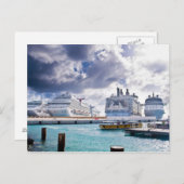 クルーズ船 ポストカード (正面/裏面)