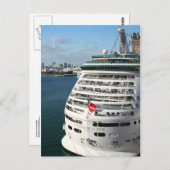クルーズ船 ポストカード (正面/裏面)