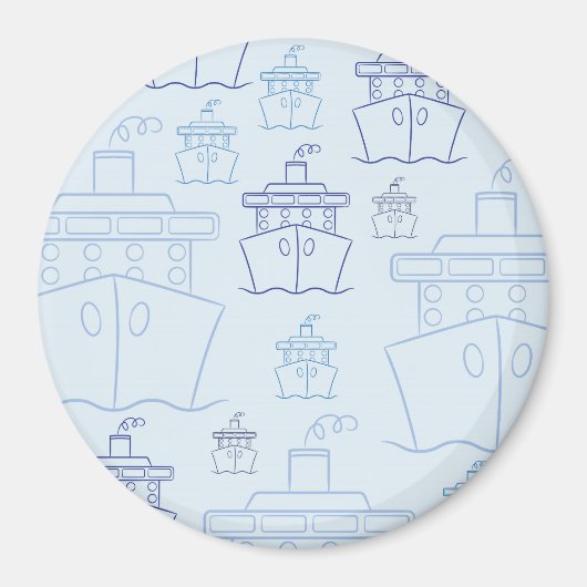 クルーズ船 マグネット (正面)