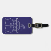 クルーズ船 ラゲッジタグ (正面横)