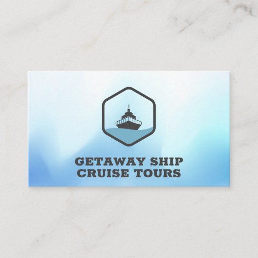 クルーズ船 名刺 (正面)