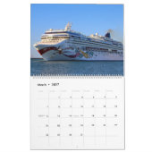 クルーズ船 2027年カレンダー カレンダー (3月 2027)