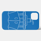 クルーズ船 Case-Mate iPhoneケース (裏面 (横))