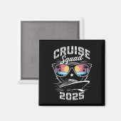 クルーズ部 2025 夏休みお揃い家族 マグネット (正面/裏面)